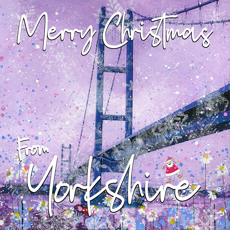 Humber Bridge Christmas Card